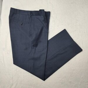 Hugo Boss Pants Mens 36x31 Blue Wool Dress Slacks Office Jeffrey Turkey Suit